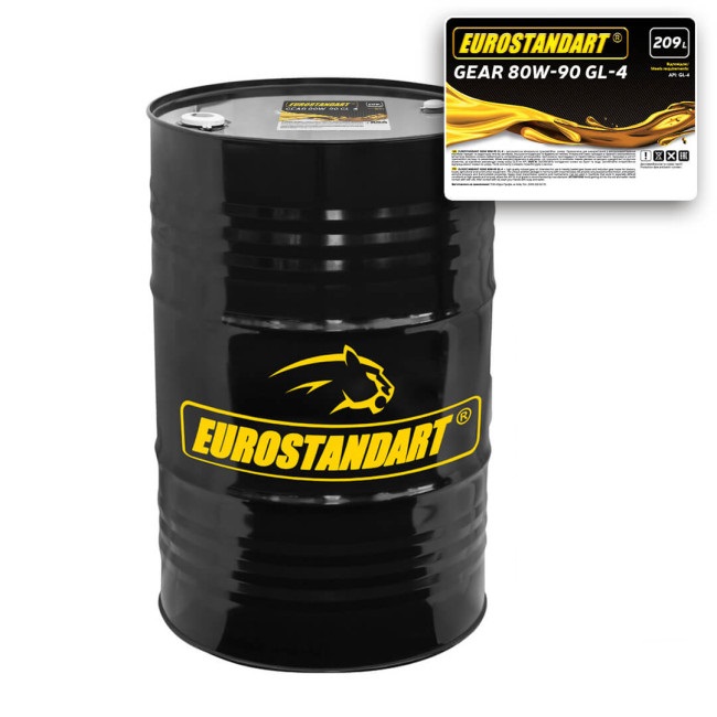 Трансмісійна олива EUROSTANDART GEAR 80W-90 GL-4